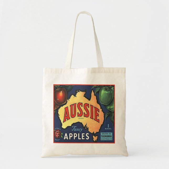 Bolso De Tela Aussie Apples (Frente)