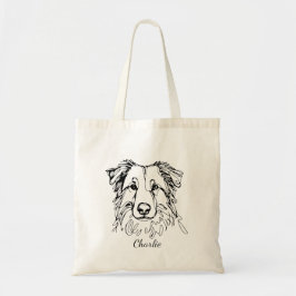 Bolso De Tela Aussie Personalizado Tote Bag | Pastor Australiano