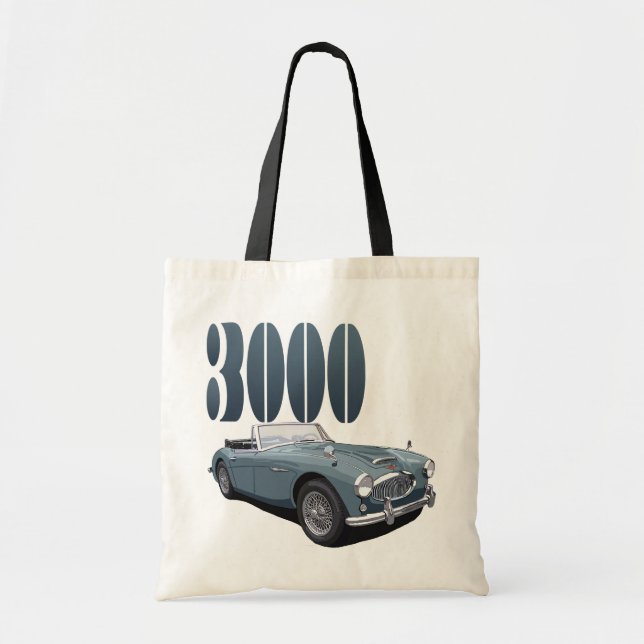 Bolso De Tela Austin Healey 3000 (Frente)