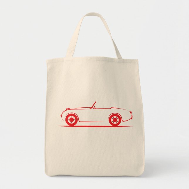 Bolso De Tela Austin Healey Sprite Bugeye (Frente)