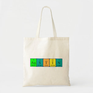 Bolso De Tela Austin nombre de tabla periódica