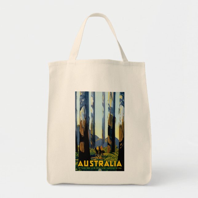 Bolso De Tela Australia (Frente)