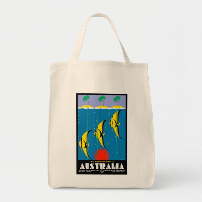 Bolso De Tela Australia (Frente)