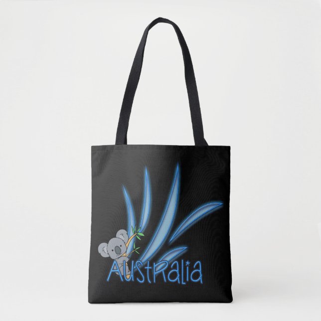 Bolso De Tela Australia (Anverso)