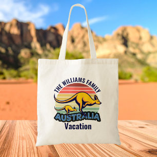 Bolso De Tela Australia: Un viaje a costa del canguro Personaliz