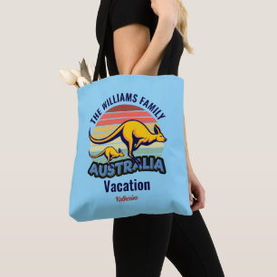 Bolso De Tela Australia viaje a costa de canguro Personalizado a