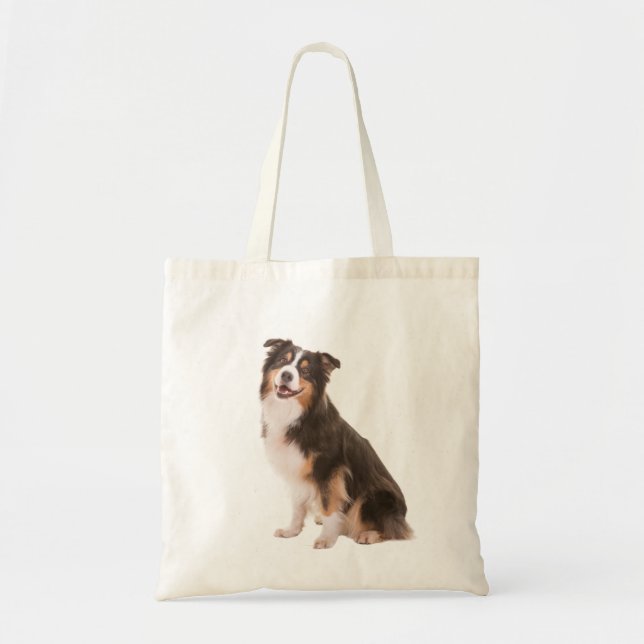 Bolso De Tela Australian Shepherd (Frente)