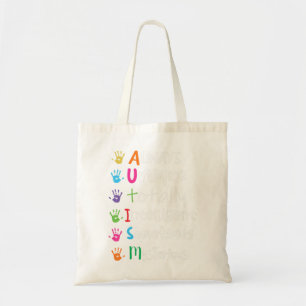 Bolso De Tela Autism Awareness Kindness Shirt Siempre Única Tota