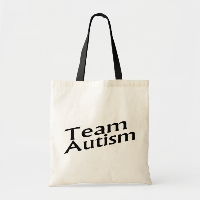 Bolso De Tela Autismo del equipo (Frente)