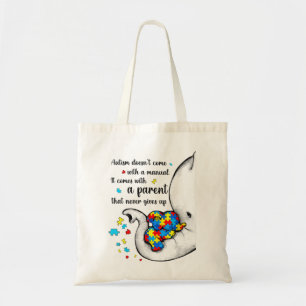 Bolso De Tela Autismo Mamá Camisa a Mujeres Camisetas de Concien