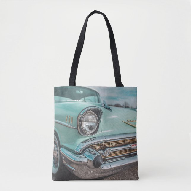 Bolso De Tela Auto clásico (Anverso)