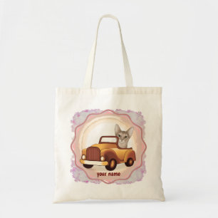 Bolso De Tela Auto de conducción de gatos abisinos