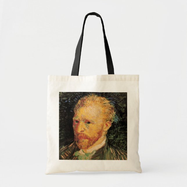 Bolso De Tela Auto retrato de Vincent van Gogh, Bella Artes de l (Frente)