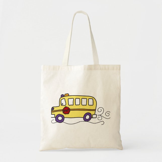 Bolso De Tela Autobús escolar (Frente)