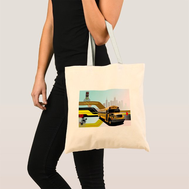 Bolso De Tela Autobús Escolar Ciudad Cibernauta (Subido por el creador)
