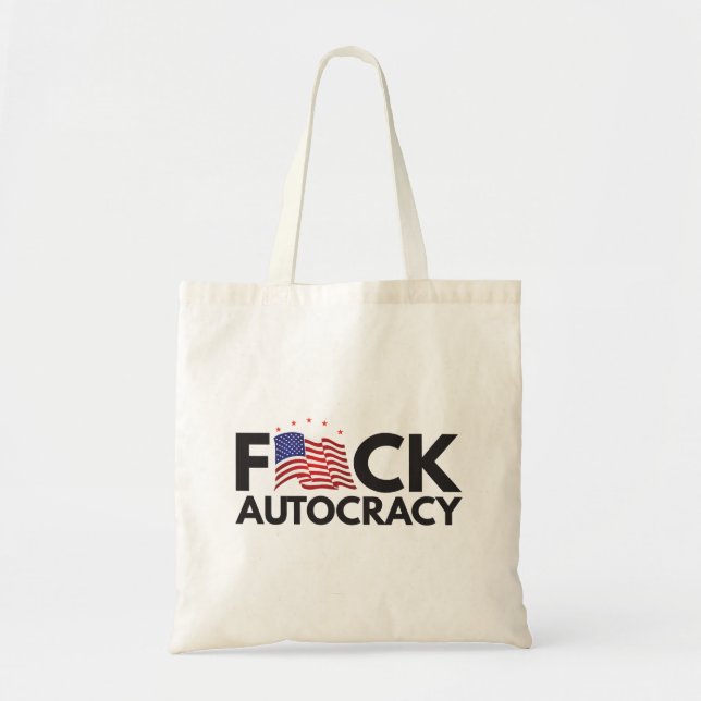 Bolso De Tela Autocracia de Eff (Frente)