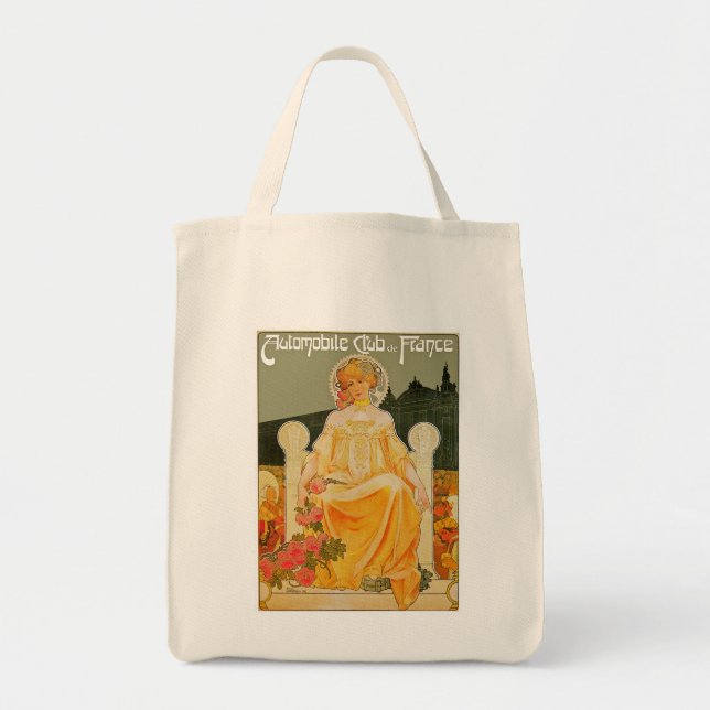 Bolso De Tela Automobile Club de Francia (Frente)