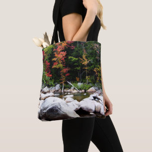 Bolso De Tela Autopista Kancamagus en otoño