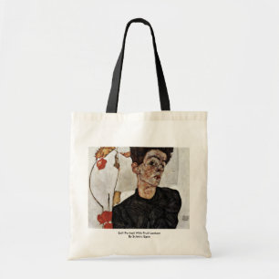 Bolso De Tela Autoretrato Con Linterna De Frutas De Schiele Egon