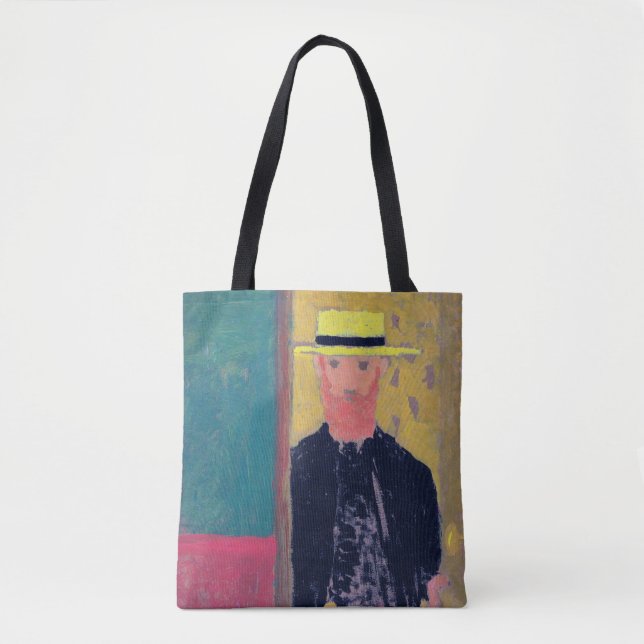 Bolso De Tela Autoretrato (hombre con barba), Edouard Vuillard (Anverso)