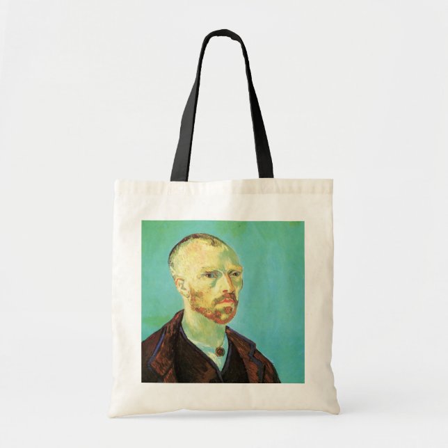 Bolso De Tela Autoretrato Van Gogh (dedicado a Paul Gauguin) (Frente)