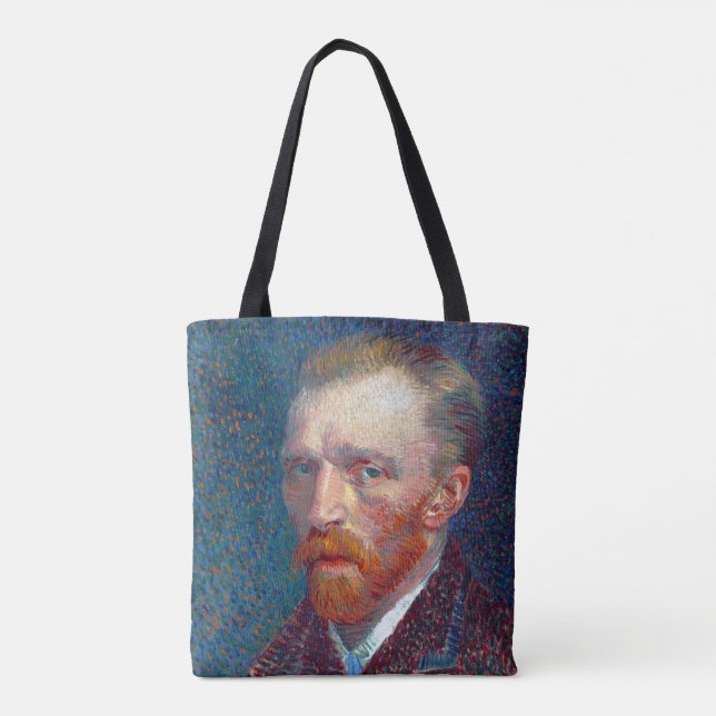 Bolso De Tela Autorretrato de Vincent van Gogh (Reverso)