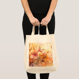 Bolso De Tela Autumn Bouquet