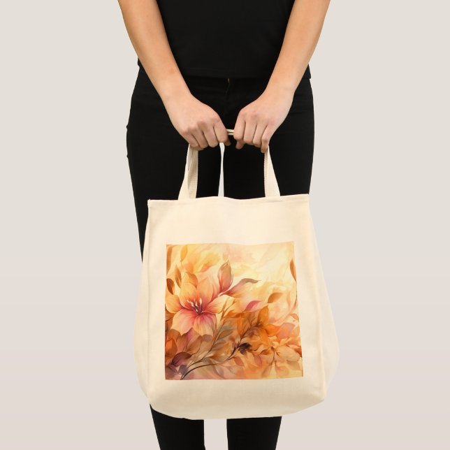 Bolso De Tela Autumn Bouquet (Anverso (producto))