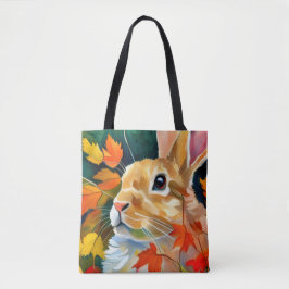 Bolso De Tela Autumn Bunny