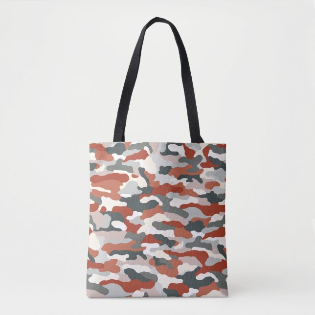 Bolso De Tela Autumn Camouflage (Anverso)