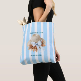 Bolso De Tela Autumn - Fall Coastal Chic Beach Club