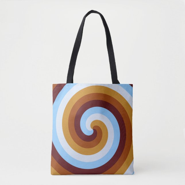 Bolso De Tela Autumn Fox Spiral (Anverso)