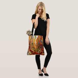 Bolso De Tela Autumn Garland, hermosa pintura de Tom Thomson