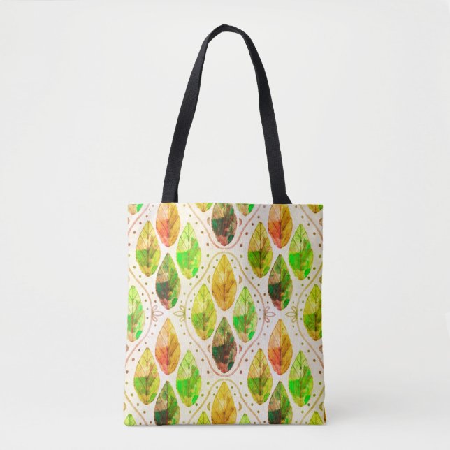 Bolso De Tela Autumn Leaf (Anverso)