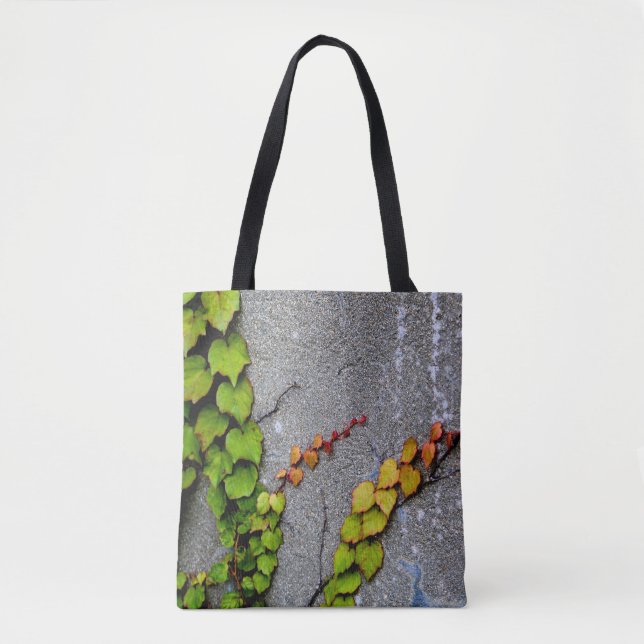 Bolso De Tela Autumn Leaves  (Anverso)