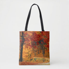 Bolso De Tela Autumn Road