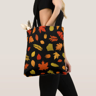 Bolso De Tela Autumt Leaves Tote Bag - Temporada acogedora
