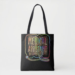 Bolso De Tela Auxiliar Médico Apreciación Auxiliar Med