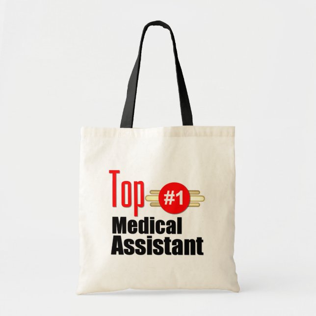 Bolso De Tela Auxiliar médico superior (Frente)