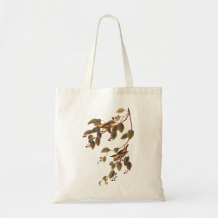 Bolso De Tela Ave Audubon de la Warbler Carbonada