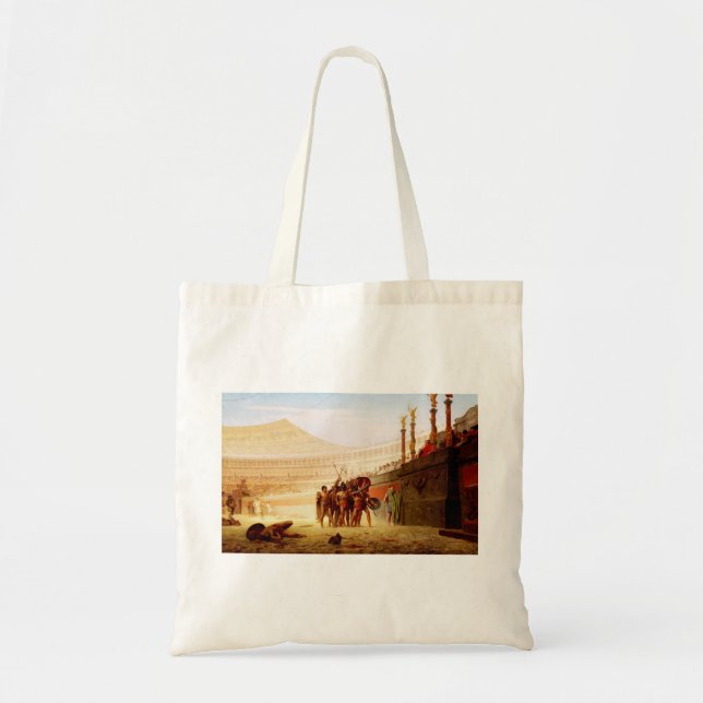 Bolso De Tela Ave César de Jean-Léon Gérôme (Frente)