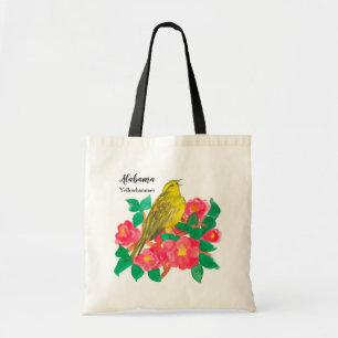 Bolso De Tela Ave del estado de Alabama Yellowhammer