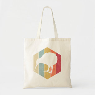 Bolso De Tela Ave Kiwi de Nueva Zelanda