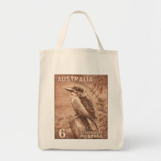 Bolso De Tela Ave Kookaburra de Australia