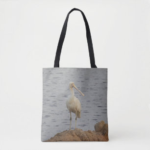 Bolso De Tela Ave pico de cuchara