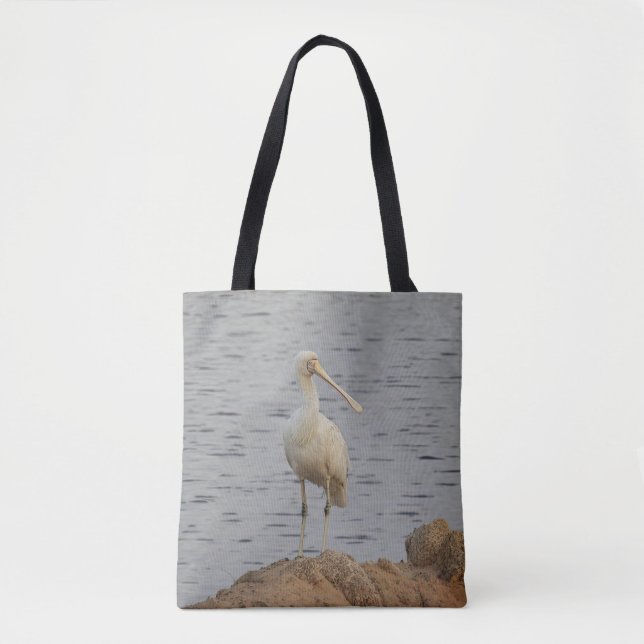 Bolso De Tela Ave pico de cuchara (Anverso)