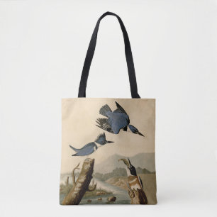 Bolso De Tela Ave salvaje Audubon Belt Kingfisher