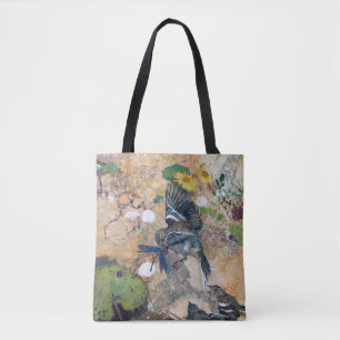 Bolso De Tela Ave y libélula, Bruno Liljefors