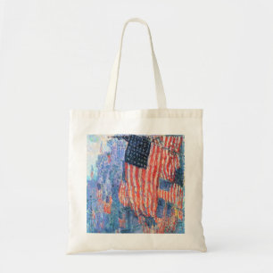 Bolso De Tela Avenida bajo la lluvia de Frederick Childe Hassam