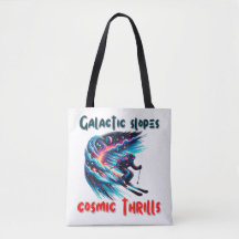 Aventura al esquí cósmico en el espacio